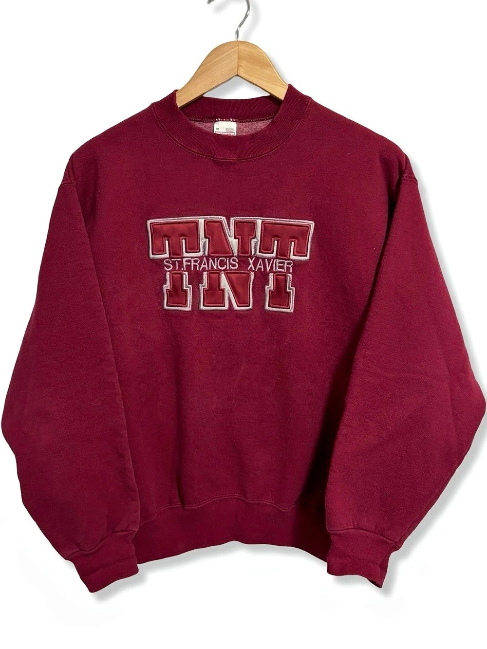 Vintage 90s St. Francis Xavier University Vintage Embroidered Sweatshirt